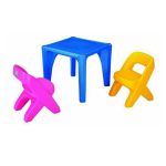میز و صندلی جزء اصلی ترین لوازم بازی کودکان می باشد.ایمنی و زیبایی در این محصول بسیار اهمیت دارد و می تواند نقش مهمی را در فراهم آوردن شادی کودکان هنگام بازی ایفا کند.